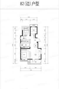 建面82 ㎡-3室2厅1卫1厨