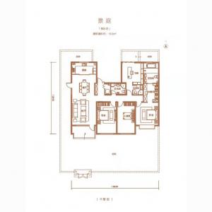 叠拼3F下叠 建面192㎡-4室2厅3卫