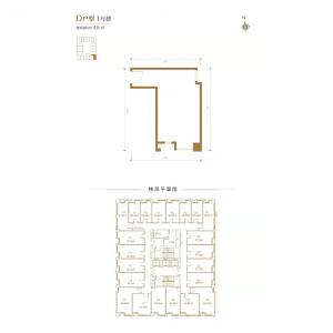 建面48㎡-2室1厅1卫