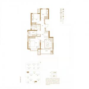 建面103㎡-3室2厅1卫